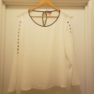 Ivory blouse
